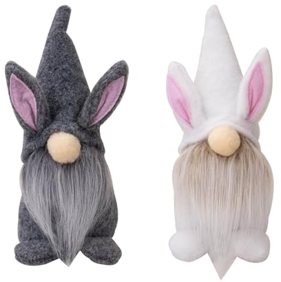 Ldabrye Zwerge, Puppe, Rabbir, Heimdekoration, skandinavische Tomtes, Ornamente für Kindergeburtstage, 2 Stück