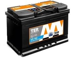 La Casa della Batteria Batteria Auto AAA Batteria 12v Batteria Auto 70Ah 760A Start&Stop AGM L3 VR 760 DX 27.8×17.5×19 cm Senza Manutenzione Pronta all'Uso Made in Italy