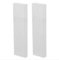 2pcs Tongue Scraper Storage Box Travel Tongue Scraper Container Scraper Carrier Packaging Case for Tongue Scraper Tongue Scraper Holder Reusable Tongue Scraper Case Plastic White