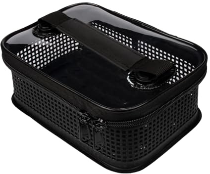 Mbiyhgta Angelbox Tasche - Tragbare Mesh Angelbox Mit Griffdesign,Angelzubehör Für Spinnfischen Trollen Jiggen Wels Zander Salzwasser Rucksackreisen Und Outdoor