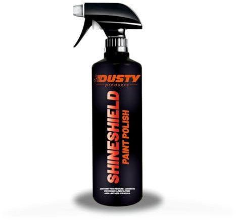 Dusty - Cera para Coche Abrillanta y Protege la Pintura del Coche | Tratamiento Hidrofobico | Protección y Cuidado Para Tu Vehículo | ShineShield 500 ml