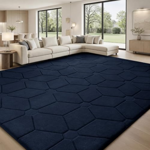 Treeboy Teppich Wohnzimmer 200x300cm, Teppiche Grau Moderne Waschbarer | Moderne Waschbarer Teppiche Kurzflor Wohnzimmerteppich Rutschmatte waschbar Für Schlafzimmer Kinderzimmer, Büro Carpet Gegend
