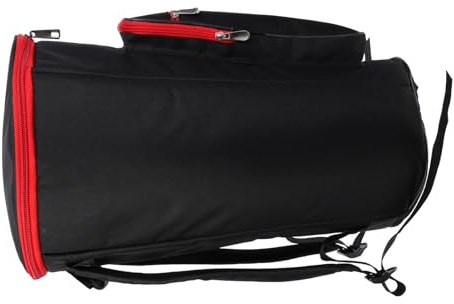 Mikikit Djembe Rucksack mit Ergonomischem Design und Verstellbaren Schultergurten aus Oxford Stoff Stoßfest für Afrikanische Trommeln und Musikinstrumente
