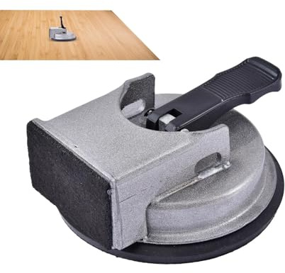 lisutupode Laminat Fliesen Verlegehilfe, Laminatboden Reparaturwerkzeug 11,8 X 11,8 X 5Cm Ergonomischer Bodenritzen Greifer Mit Saugnapf, Für Pflastersteine, Hotels, Apartments, Bad, Küche, Wohnzimmer
