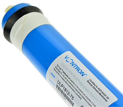 VONTRON 75GPD HOCHLEISTUNGS MEMBRAN - 285 Liter Osmoswasser täglich - ökologisch, leicht einbaubar