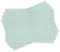 ABAKUHAUS Trullo y Negro Salvamantel Set de 4 Unidades, Detalle Floral del Mosaico, Material Lavable Estampado Decoración de Mesa Cocina, Verde Menta Blanca