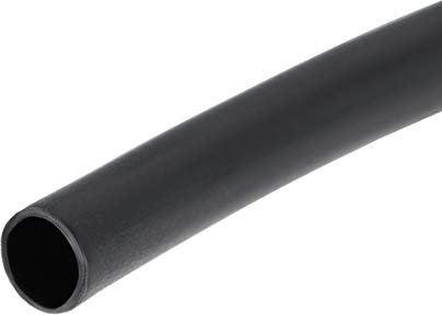sourcing map Heat Shrink Tubing, 1/8(3mm) Dia 3:1 rate Shrinkable Tube Cable Sleeve 10ft - Black