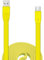 Aiivioll UE Boom Replacement Charging Cable Flat USB Power Cable Speaker charging cable, data cable, Compatible with Logitech UE Boom2 / Boom3 / Megaboom/Miniboom/Roll Wireless Speaker (Yellow)