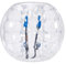 VEVOR Aufblasbarer Bump Ball Bumper Stoßball 1 STK. 1,2 m x 1,03 m, Menschlicher Kollisionsball, PVC-Körperblasen-Bounce-Ball für Outdoor-Aktivitäten, Transparente Punkte Aufblasbarer Bumper Ball