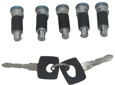 IBNA Para MERCEDES Para SPRINTER Para VITO W638 CUALQUIER 5 BARRILES CERRADURA PUERTA 6707600205 1995 1996 1997 1998 1999 2000 2001 2002 2003- Cerradura maletero