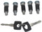 IBNA Para MERCEDES Para SPRINTER Para VITO W638 CUALQUIER 5 BARRILES CERRADURA PUERTA 6707600205 1995 1996 1997 1998 1999 2000 2001 2002 2003- Cerradura maletero