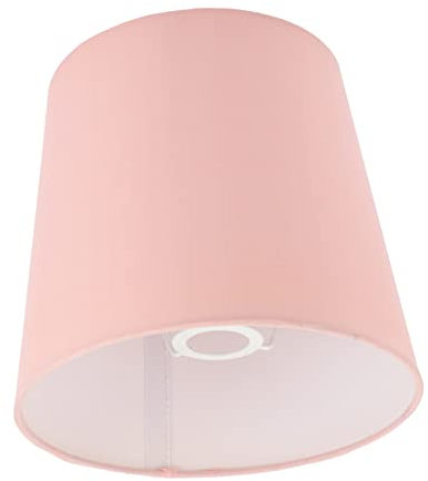 HOMSFOU 2st Lampenschirm Heimlampendekoration Lichtabdeckungen Für Beleuchtungskörper Led-licht Wattestäbchenhalter Aus Marmor Nachttischlampe Leuchter Rosa Stoff