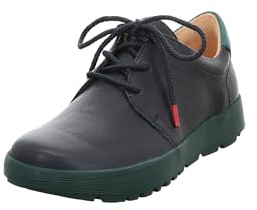 Think! Damen COMODA chromfrei gegerbte nachhaltige Halbschuhe, Navy/Kombi 8020