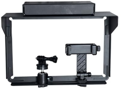 De clôture de téléphone pour Tournage en extérieur avec Pare-Soleil et stabilisateur de de Batterie