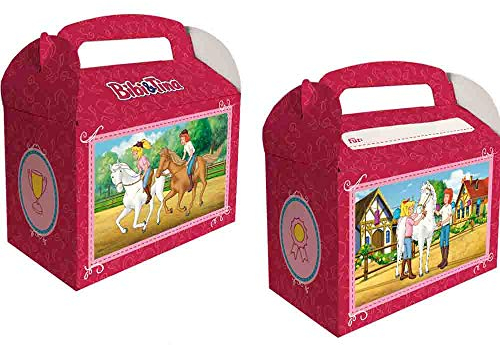 Bibi & Tina 6 Gift Boxes for Children's Parties and DH Blocksberg/for Children's Birthday Party Set