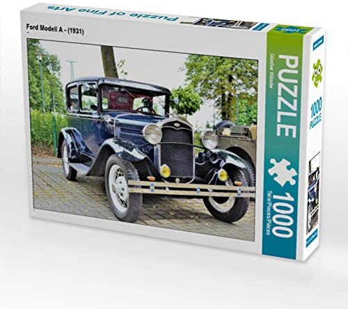 CALVENDO Puzzle Ford Modell A - (1931) 1000 Teile Puzzle quer | Lege-Größe cm Foto-Puzzle für glückliche Stunden