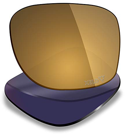 Mryok Lentes de repuesto para Oakley Holbrook OO9102-55 mm - Opciones, Xeld Polarizado - Bronce Kommando, Talla única