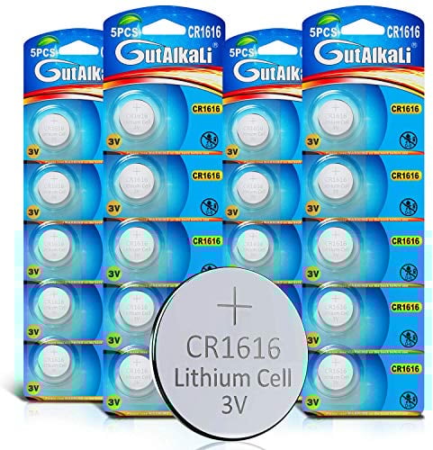 GutAlkaLi 20 pile a bottone al litio CR1616 3 V CR1616 al litio