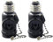 2 Pcs 2 Outlets Light Socket Adapter Light Pull Chain Adapter E26 Bulb Socket to Outlet Splitter with Pull Chain