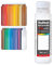 decotric Decolor Abtönfarbe Weiß - 250ml I Dispersionsfarbe für dekorative Anstriche und wasserbasierten Materialien I Hohe Farbkraft & Ergiebigkeit