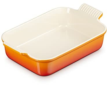 Le Creuset Heritage Rectangular Dish, Stoneware, 26 cm, 2.4 litres, Volcanic, 71102260900001