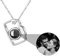 Personalized Photo Projection Necklace Custom Camera Necklace 925 Sterling Silver Camera Toy Photographer Gift Camera Pendant Charm Memorial Jewelry Gifts for Photography