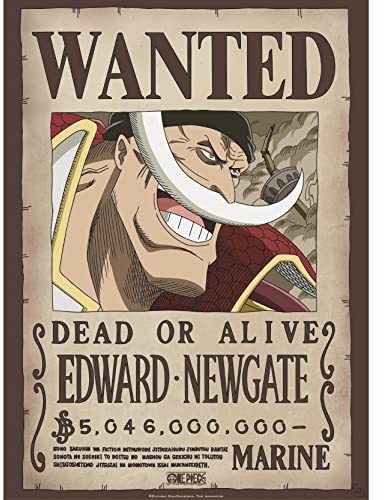 ABYstyle One Piece Wanted Whitebeard Poster 38x52cm