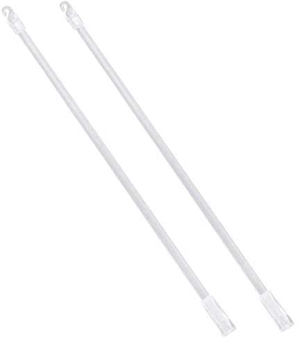 Vesaneae 2pcs Verticale Bacchetta Cieca,12 pollici Bastone per maniglia di controllo cieco,Bacchetta inclinabile cieca con gancio e maniglia