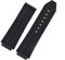 BANDKIT Für HUBLOT Classic Fusion Universe Big Bang Serie Männer Frauen Schwarz Silikon Uhrenarmband Vertikale Streifen Straße Armband 26mm*19mm, 26-19mm, Achat