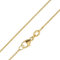 trendor Feine Ankerkette 18 Karat Gold 750 Halskette Breite 1,1 mm 15766-40 40 cm