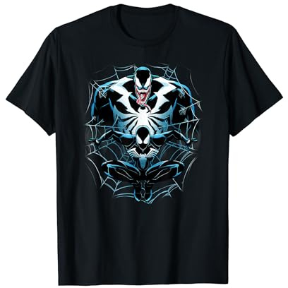 Marvel Spider-Man 2 PlayStation Game Symbiote Suit & Venom T-Shirt