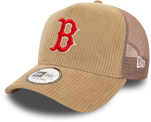 New Era A-Frame Trucker Cap - KORD Boston Red Sox beige