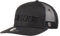 SABBOT Larry Snapback Cap, Unisex Basecap, Kappe mit Baumwolle, Sommermütze, Trucker Cap, Docker Cap, Verstellbar, Atmungsaktive Mesh, Outdoor Hut (Schwarz)