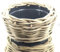 Van der Leeden DRYPOT® Rattan Pflanzschale Grau Ø 40 cm - Sylter Körbe