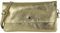 modamoda de - T257 - Echtleder Umhängetasche Small made in Italy, Farbe:Lightgold Metallic