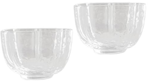 Cabilock 2St Teetasse offic glassware ajaa esszimmer tea cups tea mug genschenkideen teezubehör Cocktailbecher Trinkbecher Eistee Getränkebecher Whiskey Körbchen Design Tasse Transparent