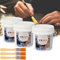 Acrylique métallique, feuille d'or, acrylique doré à base d'eau, feuille d'or à base d'eau, peinture dorée et argentée à paillettes ultra brillantes pour l'art, la peinture (Gold,3Pcs)