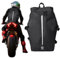 Moman Zaino Moto Riflettente, B2R Zaino per Casco Impermeabile 40L Grande capacità e Scomparto per Laptop Borsa Porta Casco Moto per Viaggi, Ciclismo, Bicicletta, Casco da Moto, Basket