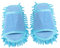 BESPORTBLE 1 Paar Open Toe Reinigungspantoffeln Hausschuhe Staubtuch Pantoffeln Mopp Pantoffeln Peep Toe Slipper Blau