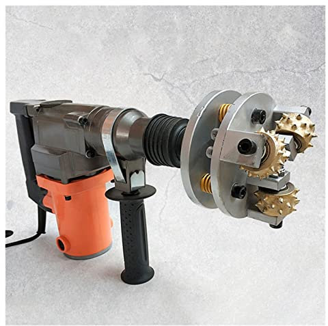 800W Hand-held Electric Hammer Chisel Electric Chiseling Machine Concrete Pavement Bridge Tunnel Wall Facing Alloy Hammerhead