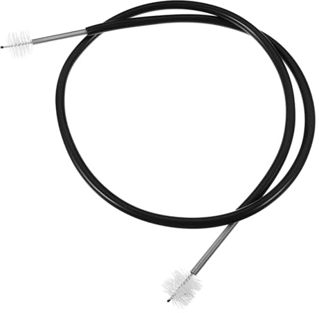 Toddmomy Reinigungsbürste aus Nylon und Edelstahl für Trompete und Posaune Tragbar und Wiederverwendbar Instrumentenreinigungswerkzeug für Musikpflege