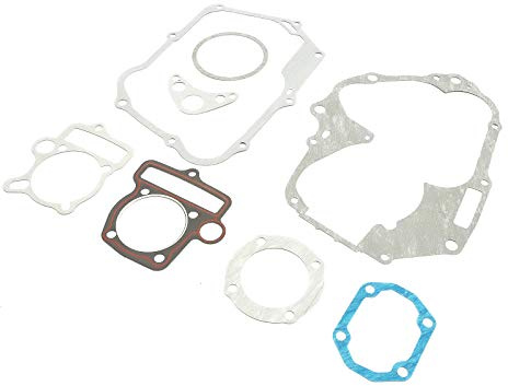 Pitbike Gasket Set 110cc 120cc 125cc 54mm Piston Round Oil Hole Cylinder Barrel
