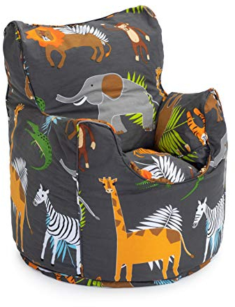 Ready Steady Bed Kinder-Sessel, bequemes Kindermöbel, weicher, kindersicherer Sitz, Spielzimmer-Sofa, ergonomisch geformter Sitzsack, Beanbag