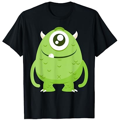 Funny Monster Tee shirt, Halloween Monster Graphic Design T-Shirt