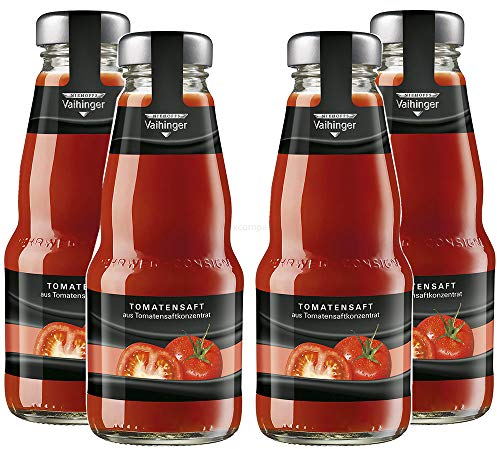 Niehoffs Vaihinger Tomatensaft 0,2L TWO - 4er Set inkl. Pfand MEHRWEG