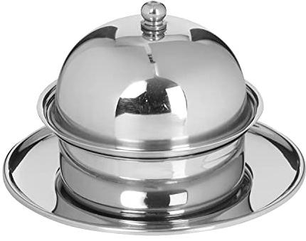Zap Impex Mantequillera, Plateado, M