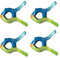 Große Wäscheklammern Handtuchklemmen Fisch Strandtuchklammern, 4 Stück Strandtuch Clips Handtücher Towel Clips, Mehrzweck Kunststoff Winddicht Klammern Für Wäsche Strandtuch, Badetuch, Teppich