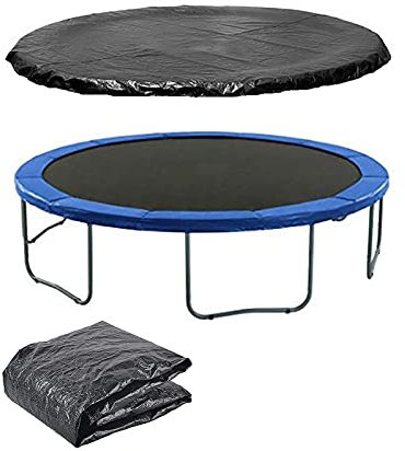 SJASD Trampolin Abdeckung reißfest UV-beständig Outdoor Wetterschutzplane Trampolinschutz Abdeckplane Regenabdeckung Trampolinzubehör,10ft/3.05m