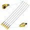 Superbat Cable Mini PCI Hembra a RPSMA Hembra de 30cm(5Piezas), Cable Pigtail 50ohm para Router Inalámbrico, Tarjeta Mini PCIe, Radio WiFi etc.