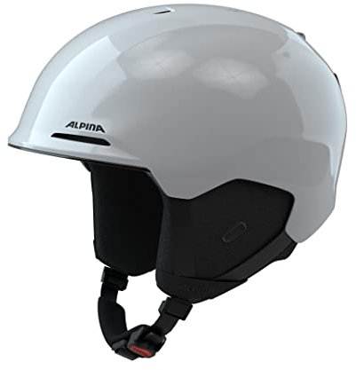 ALPINA Unisex-Erwachsene BRIX Skihelm, White matt, 55-59 cm